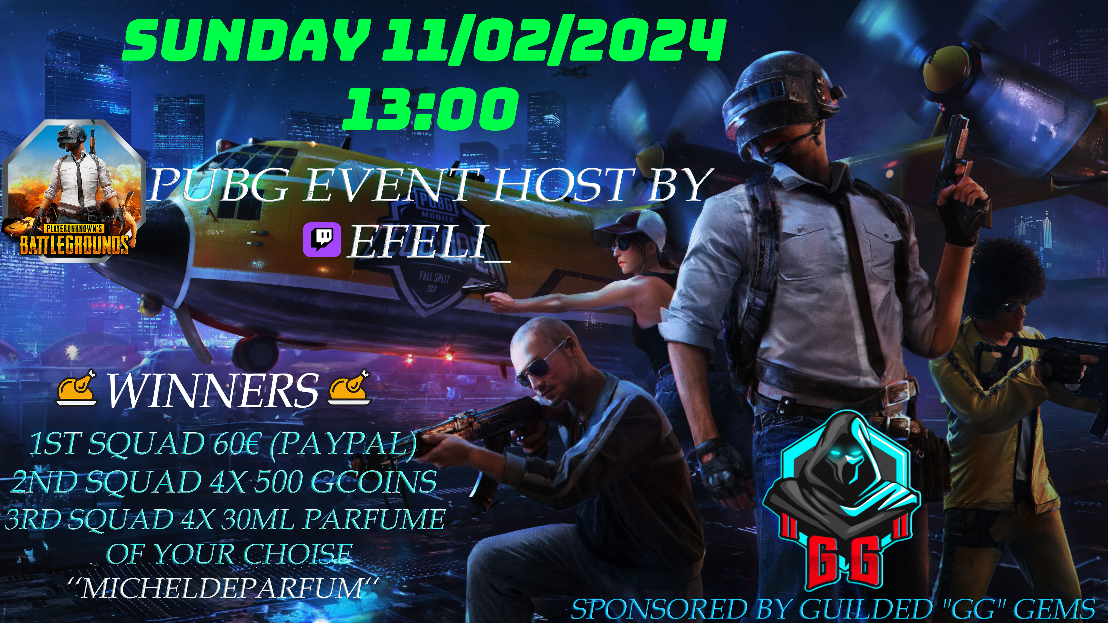 PUBG EVENT